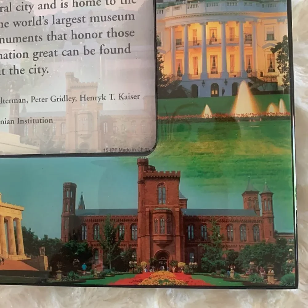Desktop Photo Frame 8” X 10” Washington DC